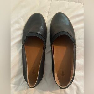 Frye Black Leather Women's Loafers